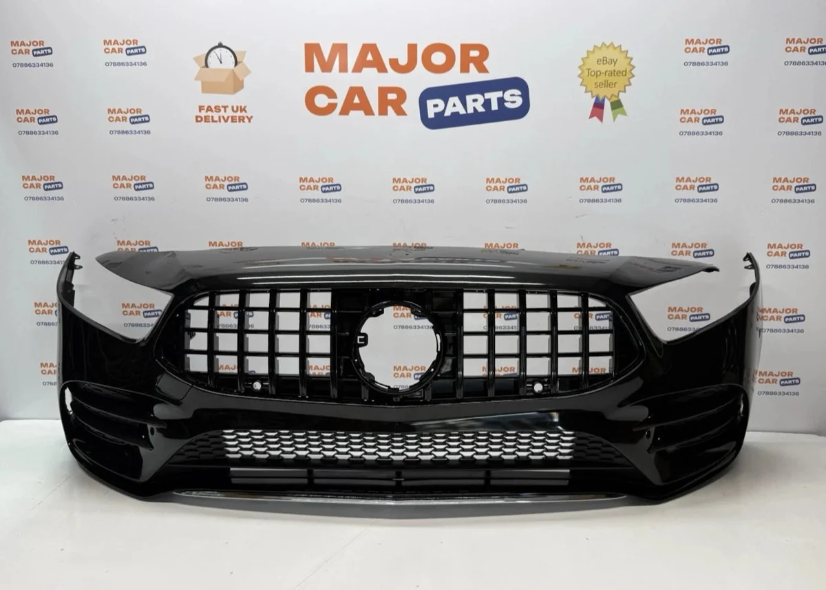 Mercedes-Benz A-Class W177 2019–2022 AMG Front Bumper with GT Grille
