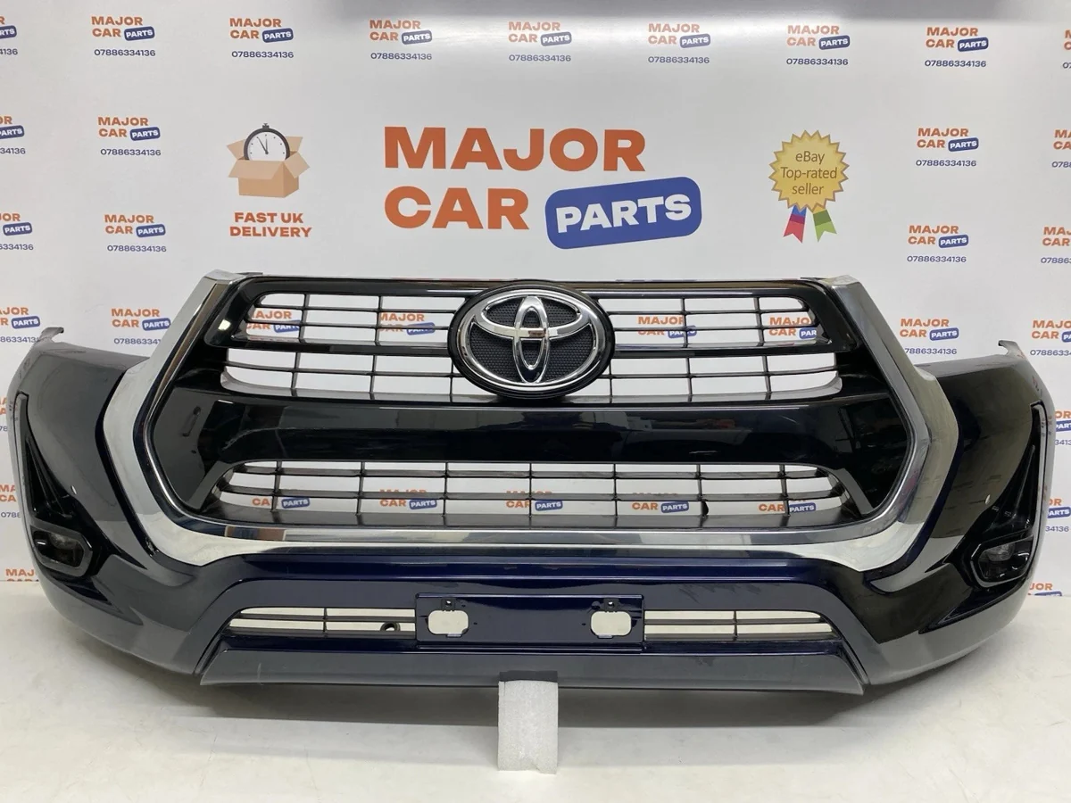 Toyota Hilux 2019-On Front Bumper with Grilles and Fog Lights