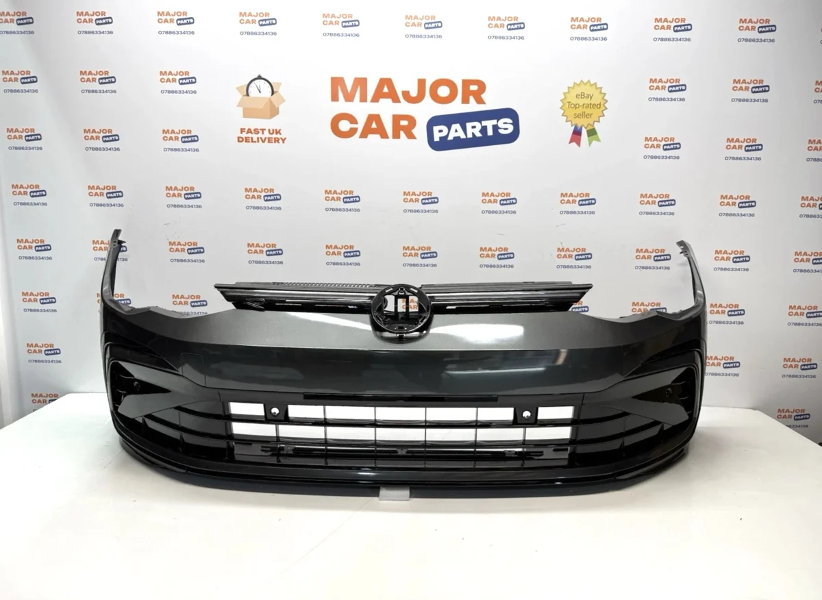 Volkswagen Golf 8 R-Line 2020–2023 Front Bumper With Grilles